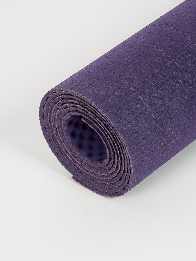 ecoYoga Extra Long Jute Yoga Mat, 4mm