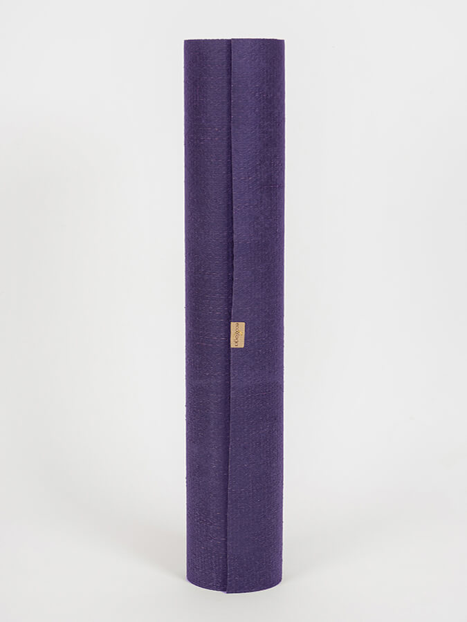 ecoYoga Extra Long Jute Yoga Mat, 4mm