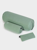 Yoga Studio Organic Meditation Bolster & Eye Pillow Set, Relax