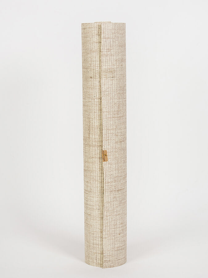 ecoYoga Extra Long Jute Yoga Mat, 4mm