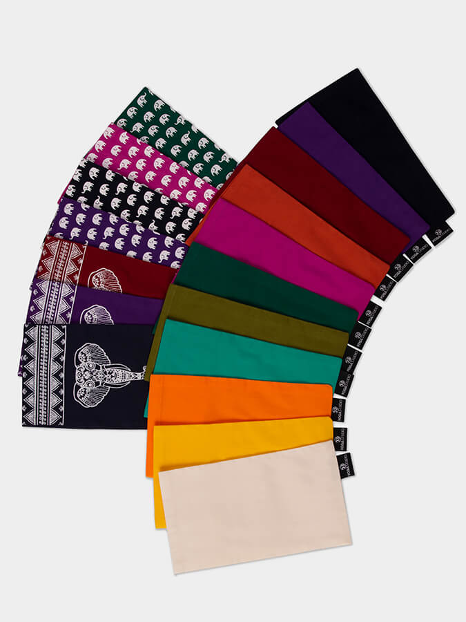 Yoga Studio GOTS Organic Cotton Eye Pillow Cover