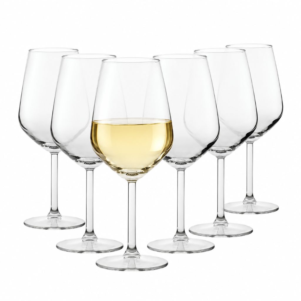 Allegra White Wine Glasses - 350ml - Set of 6