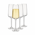 Bormioli Rocco Planeo Champagne Flutes - 260ml - Set of 4