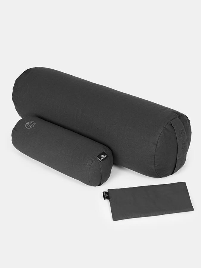 Yoga Studio Organic Meditation Bolster & Eye Pillow Set, Relax