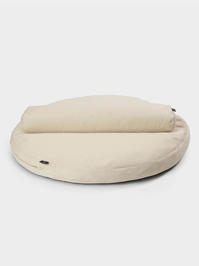Yoga Studio EU Round Organic Zabuton Meditation Cushion Kit, Pranayama