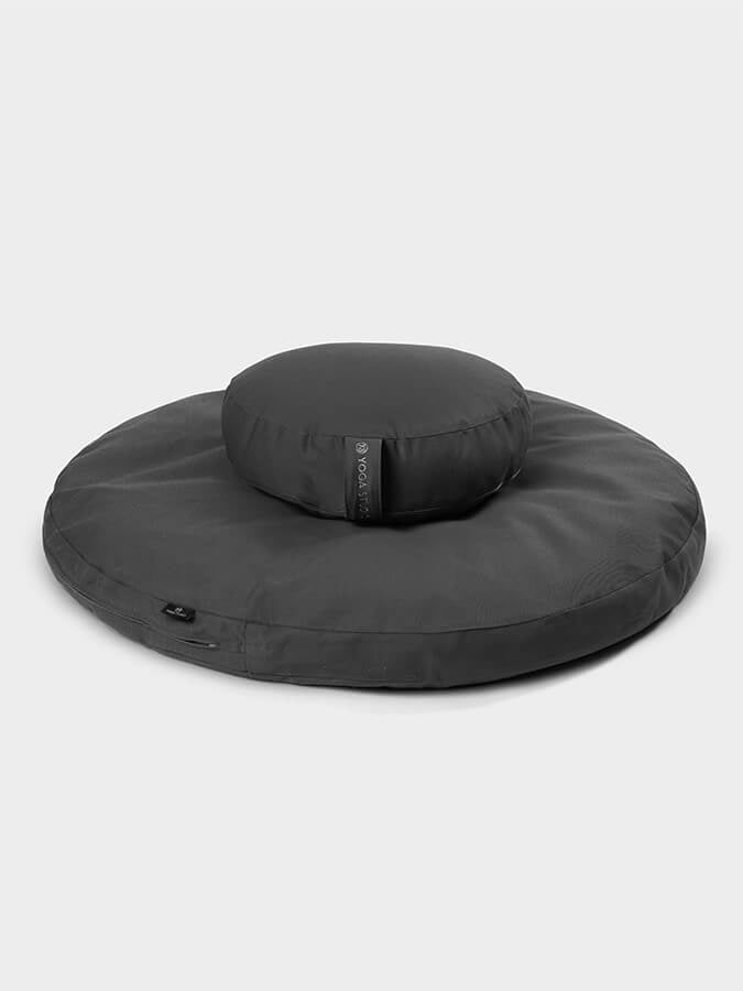 Yoga Studio EU Round Organic Zabuton Meditation Cushion Kit, Zafu