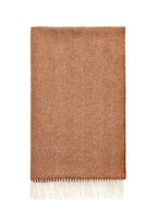 Harriet Soft Amber British Merino Wool Throw