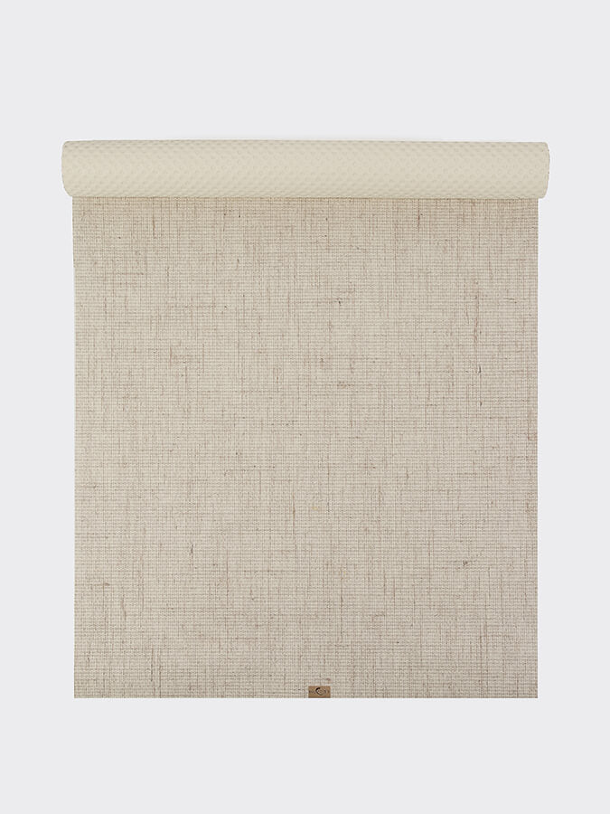 ecoYoga Travel Jute Yoga Mat, 2mm