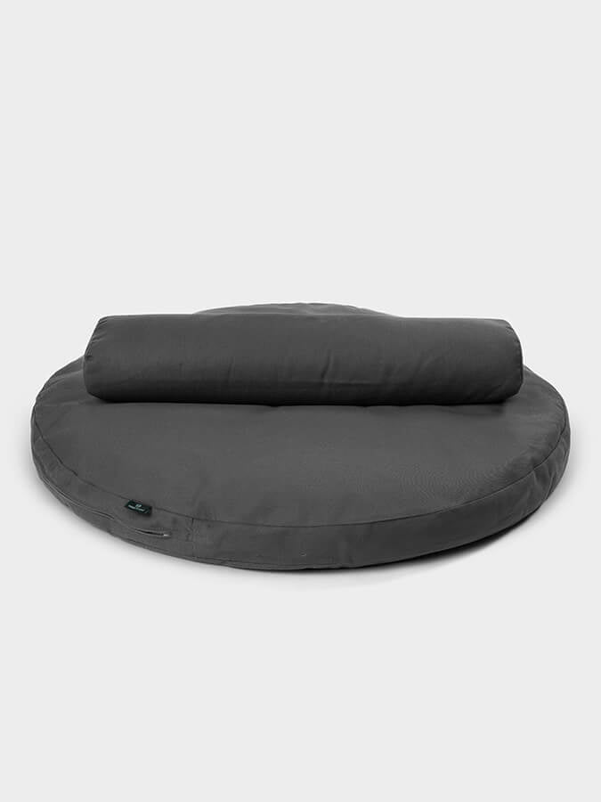 Yoga Studio EU Round Organic Zabuton Meditation Cushion Kit, Pranayama