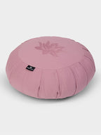 Yoga Studio GOTS Organic Cotton Round Lotus Zafu Buckwheat Cushion