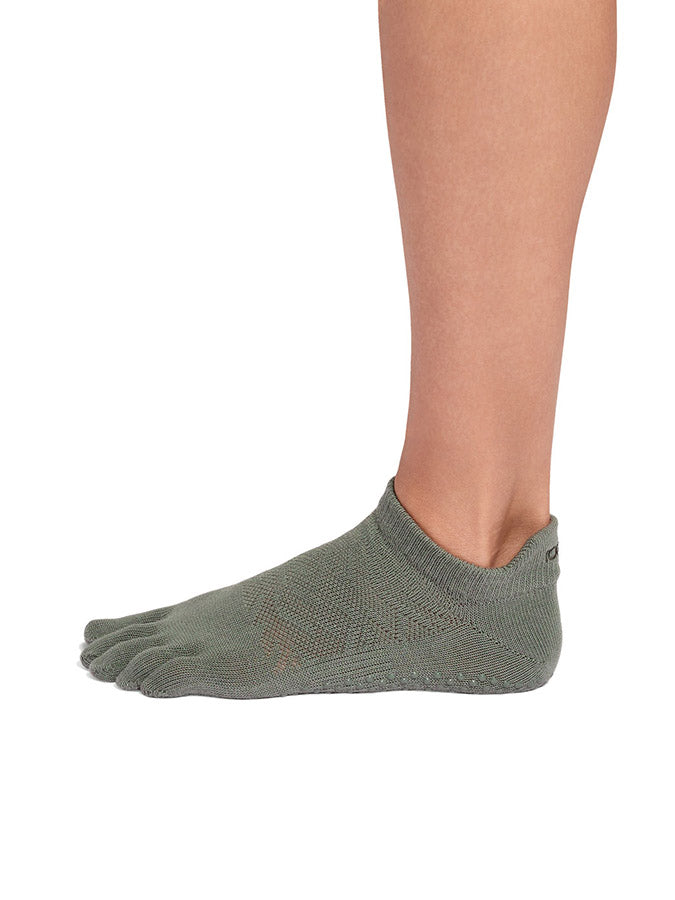 ToeSox Low Rise Full Toe Grip Socks