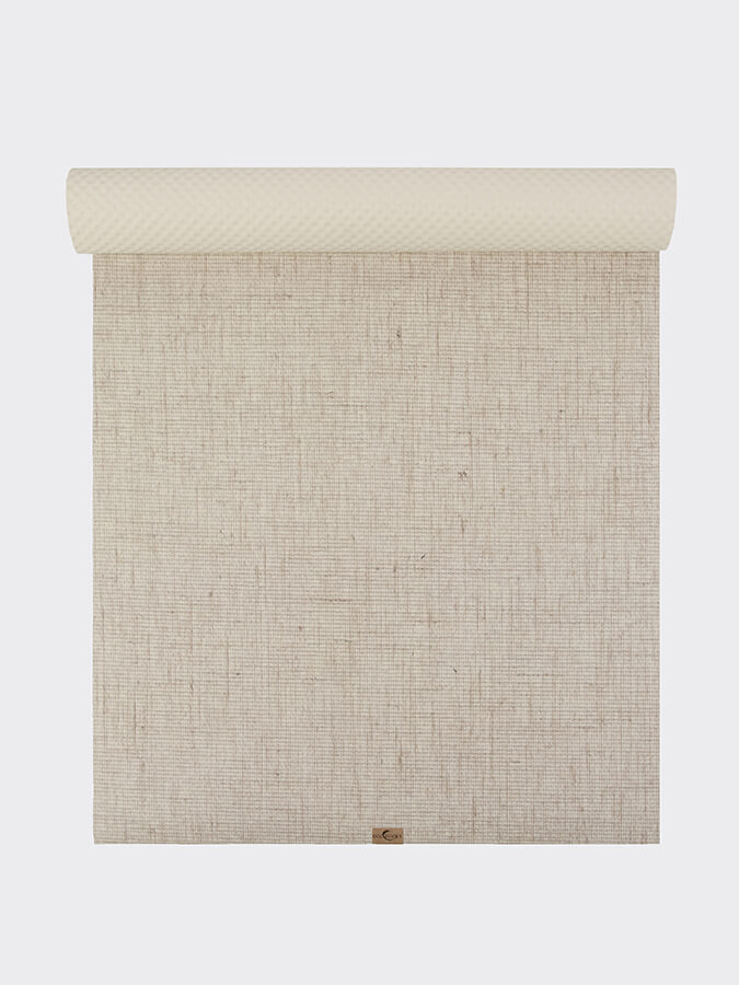 ecoYoga Standard Jute Yoga Mat, 4mm