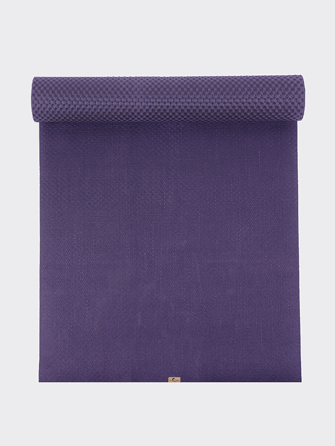 ecoYoga Extra Long Jute Yoga Mat, 4mm