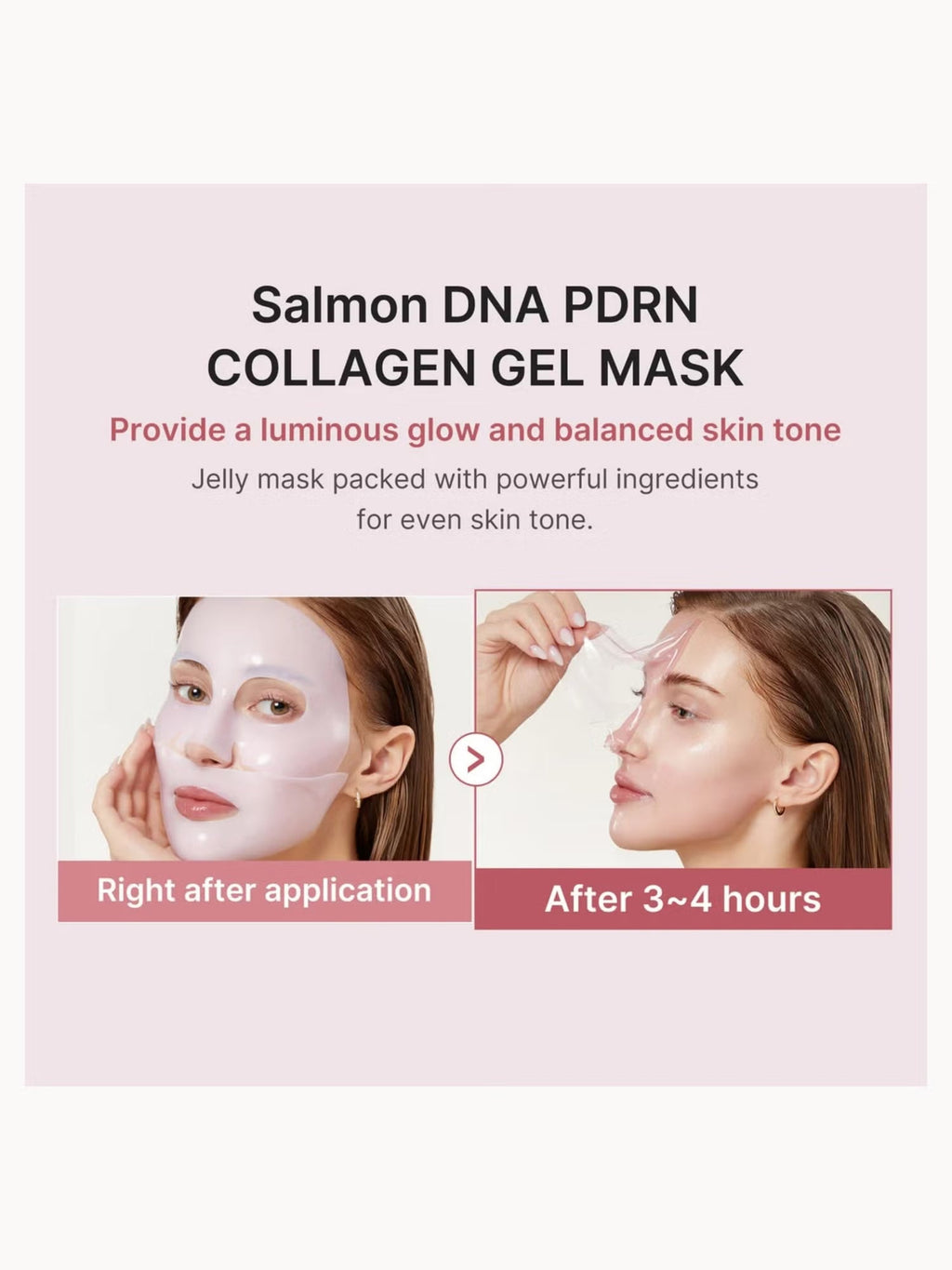 Medicube PDRN Pink Collagen Gel Mask 4EA