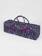 Yoga Studio GOTS Organic Cotton Designed Yoga Equipment Kit Bag, Floral Collection