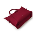 Wimbledon Leather Laptop Backpack, Cherry
