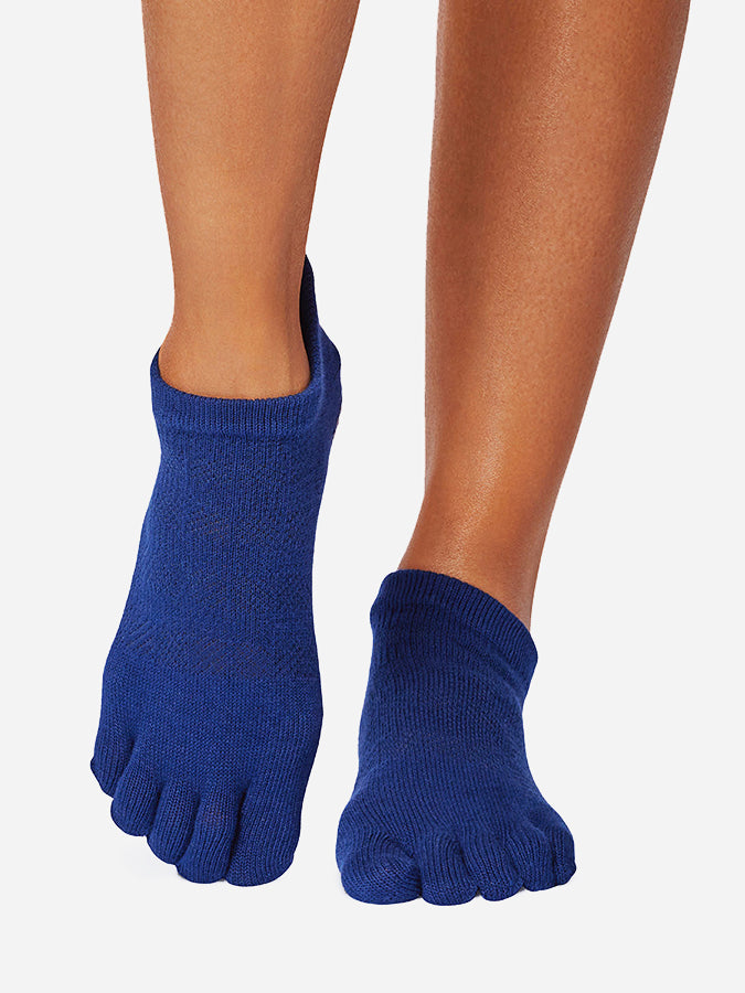 ToeSox Low Rise Full Toe Grip Socks