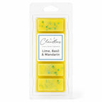 Lime, Basil & Mandarin Soy Wax Melt
