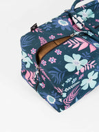 Yoga Studio GOTS Organic Cotton Designed Yoga Equipment Kit Bag, Floral Collection