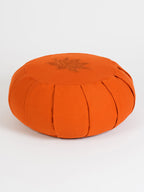 Yoga Studio GOTS Organic Cotton Round Lotus Zafu Buckwheat Cushion