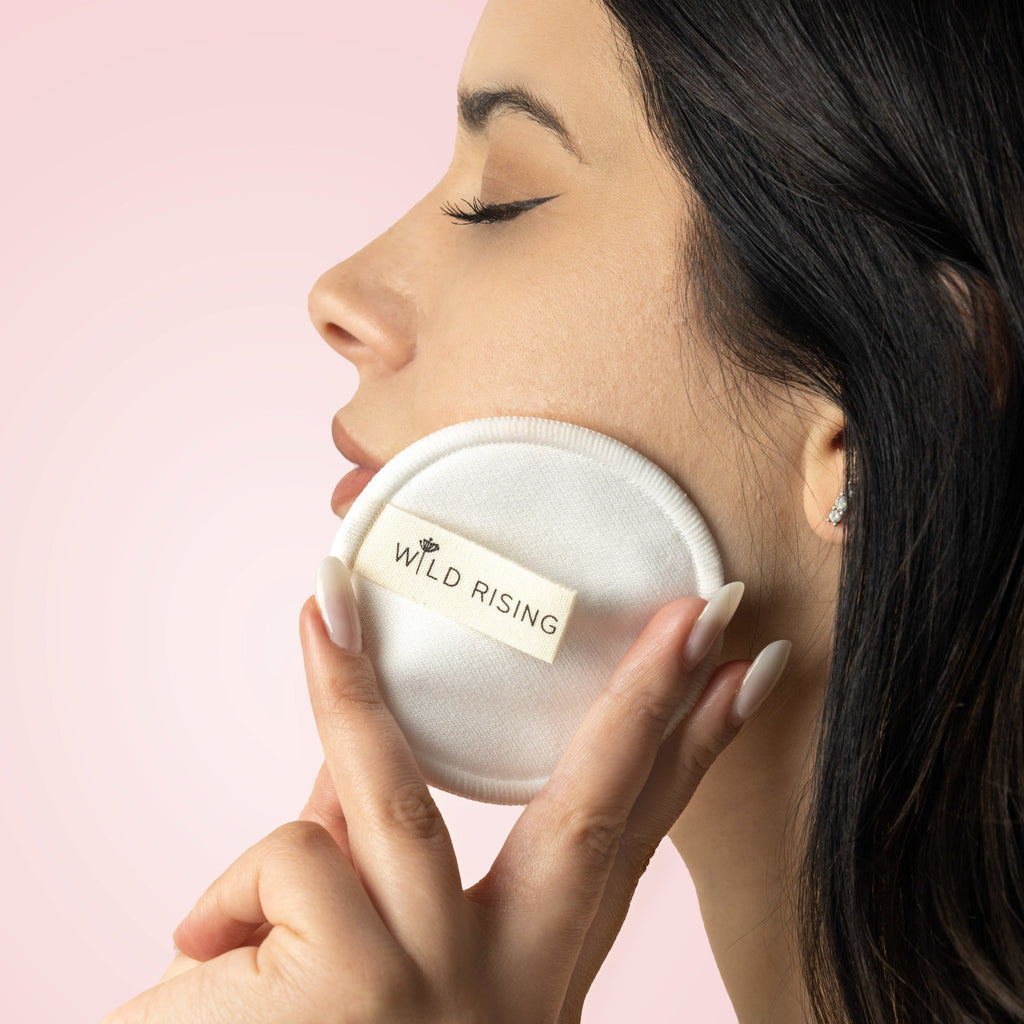 10 Organic Cotton Reusable Makeup Pads