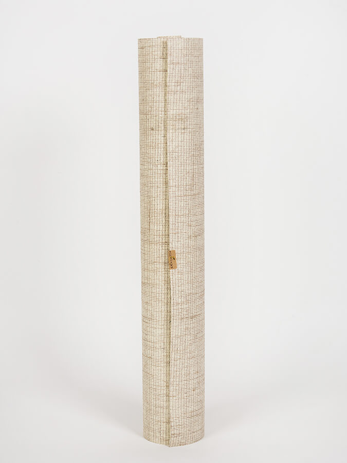 ecoYoga Standard Jute Yoga Mat, 4mm