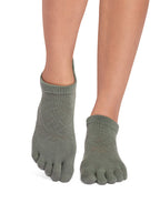 ToeSox Low Rise Full Toe Grip Socks