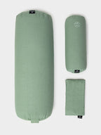 Yoga Studio Organic Meditation Bolster & Eye Pillow Set, Relax