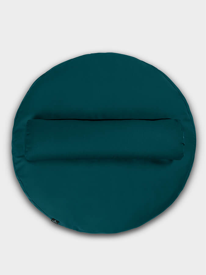 Yoga Studio EU Round Organic Zabuton Meditation Cushion Kit, Pranayama