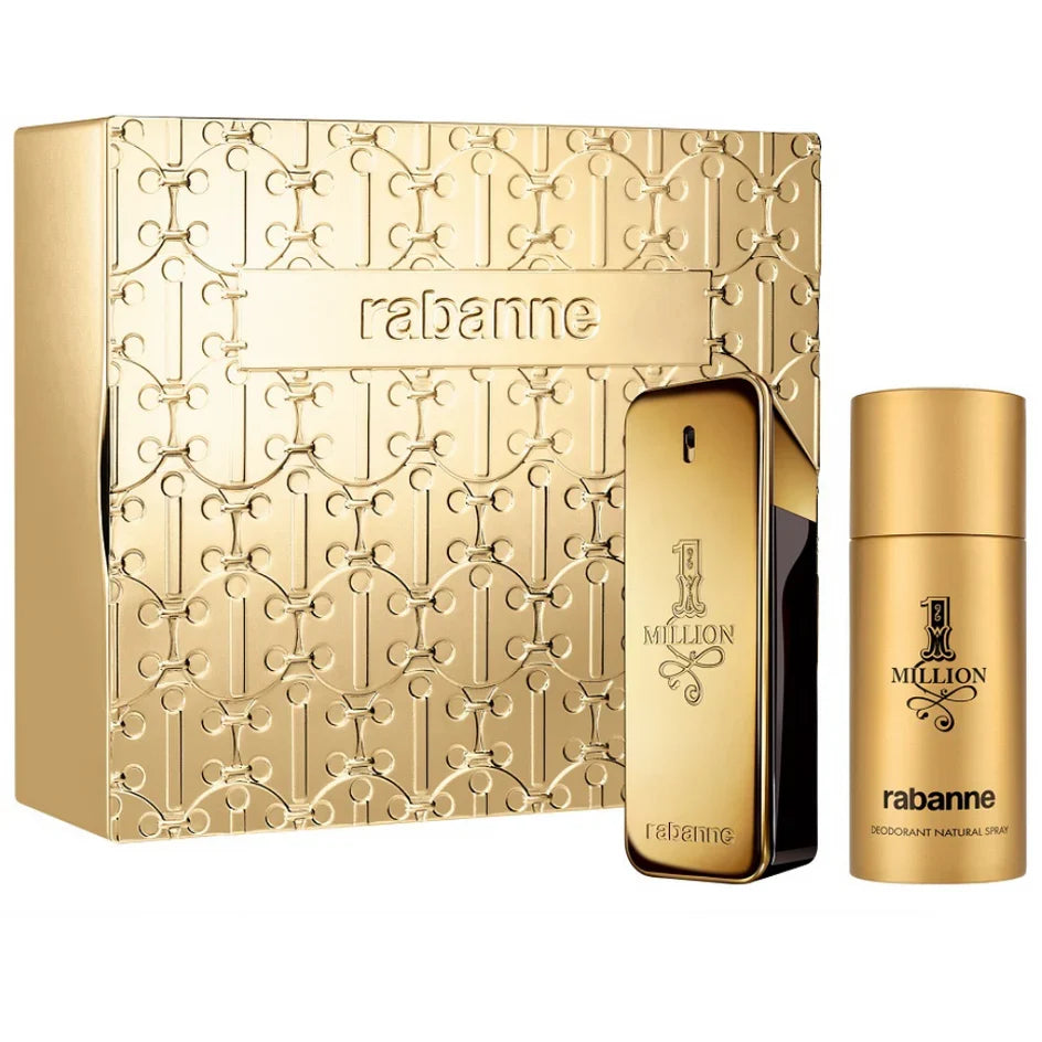Rabanne 1 Million 100ml EDT Spray / 100ml Shower Gel