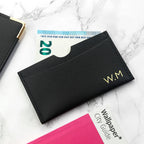Personalised Leather Card Holder