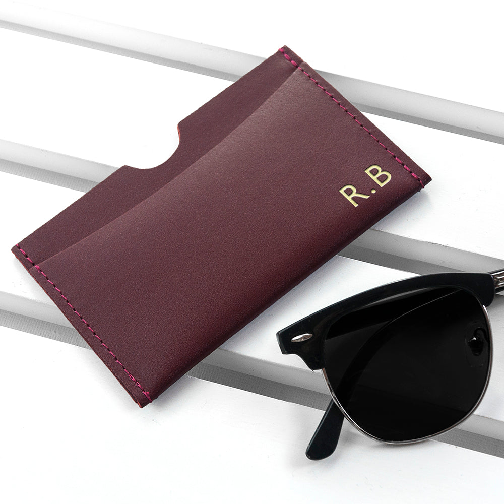 Personalised Leather Card Holder