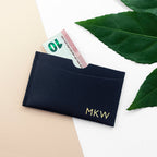 Personalised Leather Card Holder
