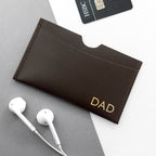 Personalised Leather Card Holder