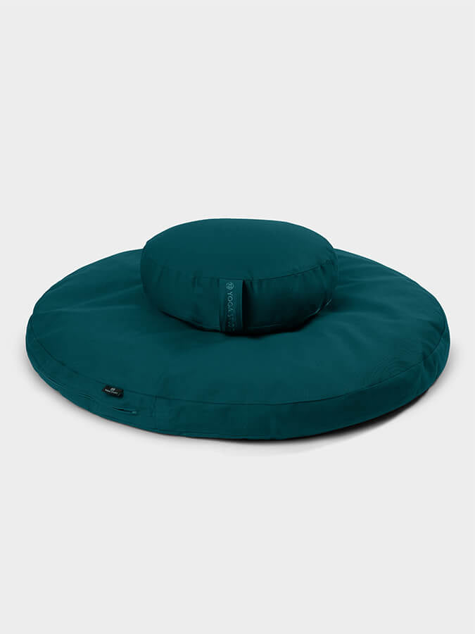 Yoga Studio EU Round Organic Zabuton Meditation Cushion Kit, Zafu