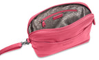 SADDLER BROOKLYN Leather Zip Top Handbag, Adjustable Shoulder Strap, Multiple Pockets, RFID Protected