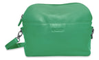 SADDLER BROOKLYN Leather Zip Top Handbag, Adjustable Shoulder Strap, Multiple Pockets, RFID Protected
