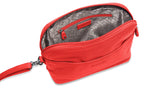 SADDLER BROOKLYN Leather Zip Top Handbag, Adjustable Shoulder Strap, Multiple Pockets, RFID Protected