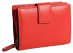 SADDLER EMILY Handmade Leather Mid-Size Wallet, RFID Protected | 10 Card Slots, Secure Tab Closure & Zipped Coin Pocket | Gift Boxed