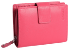 SADDLER EMILY Handmade Leather Mid-Size Wallet, RFID Protected | 10 Card Slots, Secure Tab Closure & Zipped Coin Pocket | Gift Boxed