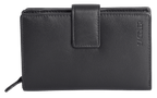 SADDLER GEORGIE Leather Double-Sided Purse, 13 Card Slots, Generous Space for Notes and Coins, RFID Protected