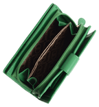 SADDLER GEORGIE Leather Double-Sided Purse, 13 Card Slots, Generous Space for Notes and Coins, RFID Protected