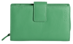 SADDLER GEORGIE Leather Double-Sided Purse, 13 Card Slots, Generous Space for Notes and Coins, RFID Protected