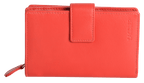 SADDLER GEORGIE Leather Double-Sided Purse, 13 Card Slots, Generous Space for Notes and Coins, RFID Protected