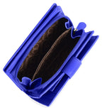 SADDLER GEORGIE Leather Double-Sided Purse, 13 Card Slots, Generous Space for Notes and Coins, RFID Protected