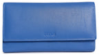 Large Leather Multi-Section Purse "Grace", Handmade by Saddler | RFID Protected & Gift Boxed