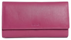 Large Leather Multi-Section Purse "Grace", Handmade by Saddler | RFID Protected & Gift Boxed