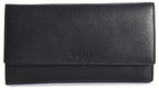 Large Leather Multi-Section Purse "Grace", Handmade by Saddler | RFID Protected & Gift Boxed