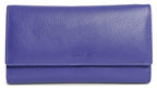 Large Leather Multi-Section Purse "Grace", Handmade by Saddler | RFID Protected & Gift Boxed