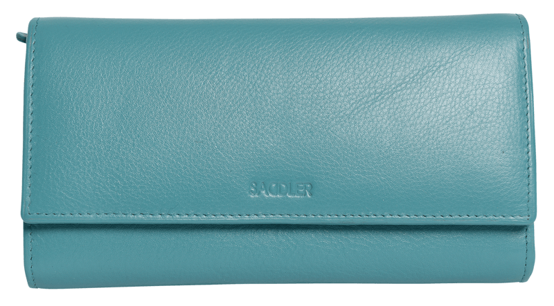 Large Leather Multi-Section Purse "Grace", Handmade by Saddler | RFID Protected & Gift Boxed